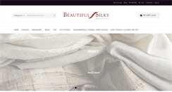 Desktop Screenshot of beautifulsilks.com